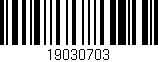 Código de barras (EAN, GTIN, SKU, ISBN): '19030703'