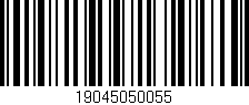 Código de barras (EAN, GTIN, SKU, ISBN): '19045050055'