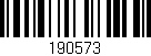 Código de barras (EAN, GTIN, SKU, ISBN): '190573'