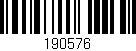 Código de barras (EAN, GTIN, SKU, ISBN): '190576'