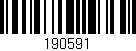 Código de barras (EAN, GTIN, SKU, ISBN): '190591'