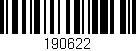 Código de barras (EAN, GTIN, SKU, ISBN): '190622'