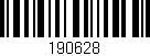 Código de barras (EAN, GTIN, SKU, ISBN): '190628'
