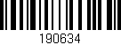 Código de barras (EAN, GTIN, SKU, ISBN): '190634'
