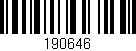 Código de barras (EAN, GTIN, SKU, ISBN): '190646'