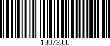 Código de barras (EAN, GTIN, SKU, ISBN): '19073.00'