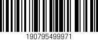 Código de barras (EAN, GTIN, SKU, ISBN): '190795499971'