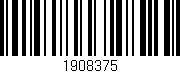 Código de barras (EAN, GTIN, SKU, ISBN): '1908375'