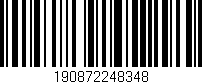 Código de barras (EAN, GTIN, SKU, ISBN): '190872248348'