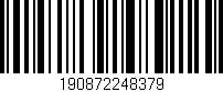 Código de barras (EAN, GTIN, SKU, ISBN): '190872248379'