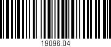 Código de barras (EAN, GTIN, SKU, ISBN): '19096.04'