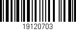 Código de barras (EAN, GTIN, SKU, ISBN): '19120703'