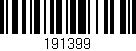 Código de barras (EAN, GTIN, SKU, ISBN): '191399'