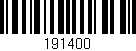 Código de barras (EAN, GTIN, SKU, ISBN): '191400'