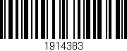 Código de barras (EAN, GTIN, SKU, ISBN): '1914383'