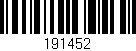Código de barras (EAN, GTIN, SKU, ISBN): '191452'