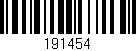 Código de barras (EAN, GTIN, SKU, ISBN): '191454'