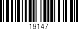 Código de barras (EAN, GTIN, SKU, ISBN): '19147'