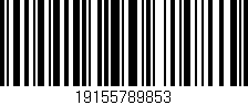 Código de barras (EAN, GTIN, SKU, ISBN): '19155789853'