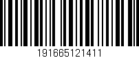 Código de barras (EAN, GTIN, SKU, ISBN): '191665121411'