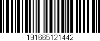 Código de barras (EAN, GTIN, SKU, ISBN): '191665121442'