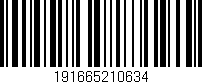 Código de barras (EAN, GTIN, SKU, ISBN): '191665210634'