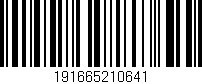 Código de barras (EAN, GTIN, SKU, ISBN): '191665210641'
