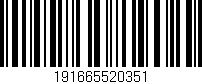 Código de barras (EAN, GTIN, SKU, ISBN): '191665520351'