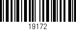 Código de barras (EAN, GTIN, SKU, ISBN): '19172'