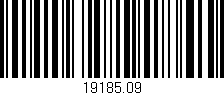 Código de barras (EAN, GTIN, SKU, ISBN): '19185.09'