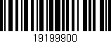 Código de barras (EAN, GTIN, SKU, ISBN): '19199900'