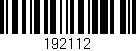 Código de barras (EAN, GTIN, SKU, ISBN): '192112'