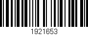 Código de barras (EAN, GTIN, SKU, ISBN): '1921653'