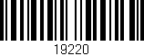 Código de barras (EAN, GTIN, SKU, ISBN): '19220'