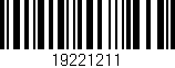 Código de barras (EAN, GTIN, SKU, ISBN): '19221211'