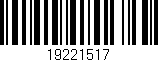 Código de barras (EAN, GTIN, SKU, ISBN): '19221517'