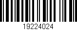 Código de barras (EAN, GTIN, SKU, ISBN): '19224024'