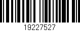 Código de barras (EAN, GTIN, SKU, ISBN): '19227527'