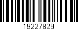 Código de barras (EAN, GTIN, SKU, ISBN): '19227829'