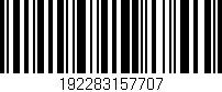 Código de barras (EAN, GTIN, SKU, ISBN): '192283157707'