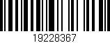 Código de barras (EAN, GTIN, SKU, ISBN): '19228367'