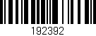 Código de barras (EAN, GTIN, SKU, ISBN): '192392'
