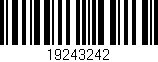 Código de barras (EAN, GTIN, SKU, ISBN): '19243242'