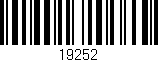 Código de barras (EAN, GTIN, SKU, ISBN): '19252'