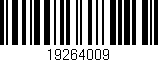 Código de barras (EAN, GTIN, SKU, ISBN): '19264009'
