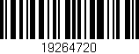 Código de barras (EAN, GTIN, SKU, ISBN): '19264720'