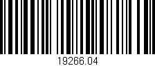 Código de barras (EAN, GTIN, SKU, ISBN): '19266.04'