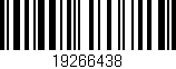 Código de barras (EAN, GTIN, SKU, ISBN): '19266438'