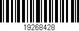 Código de barras (EAN, GTIN, SKU, ISBN): '19268428'