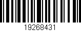 Código de barras (EAN, GTIN, SKU, ISBN): '19268431'